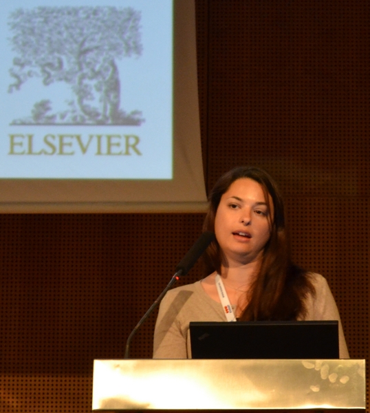 Rebeca Capone, ELSEVIER representative